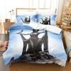 Ensemble de literie 3D Skyrim Housse de couette Taies d'oreiller Simple Jumeau Complet Queen King Size Décoration de maison Couette Cadeau pour Garçons