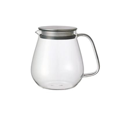 KINTO UNITEA 8336 One-Touch Teapot, 720ml, Heat-Resistant Glass, Gift, Present,