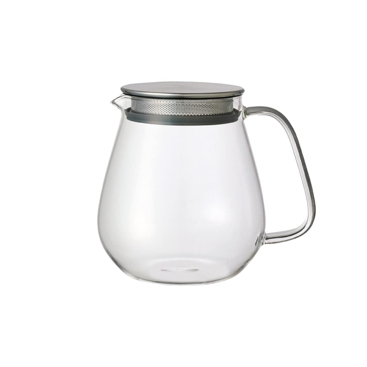 KINTO UNITEA 8336 One-Touch Teapot, 720ml, Heat-Resistant Glass, Gift,