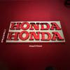 Honda Sticker Three-dimensional Electroplating HONDA Letter Waterproof Motorcycle Logo Suitable for PCX160CBR650and Other Models ajl256