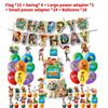 Conjunto de Artigos de Festa Toy Story Com Pratos de Papel e Faixa Para Celebração de Aniversário de Crianças