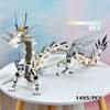 1485PCS White Dragon Model Building Blocks Movie Series City Bricks Educational Construction Toys For Children Friends