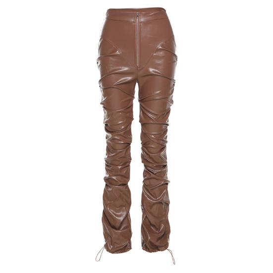 Goedkope High Waist Solid Color Women 