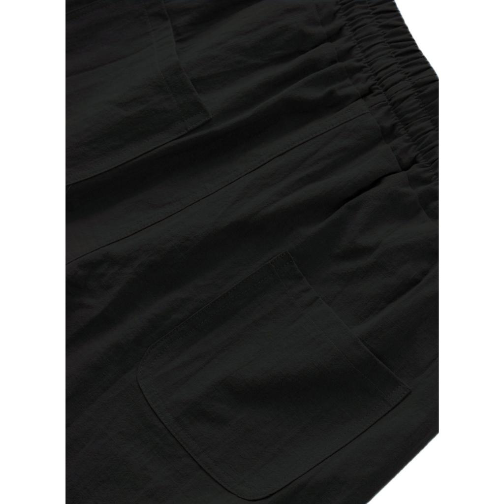 Men Drawstring Waist Casual Shorts with Large Front Pockets Relaxed Fit Lightweight Breathable Fabric for Daily Wear