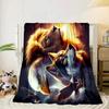 Night Owls In The Moonlight Blanket Flannel Blanket Throw Blanket Sofa Cover Blanket Soft Premium Blanket Picnic Blanket Tv Blanket Gifts