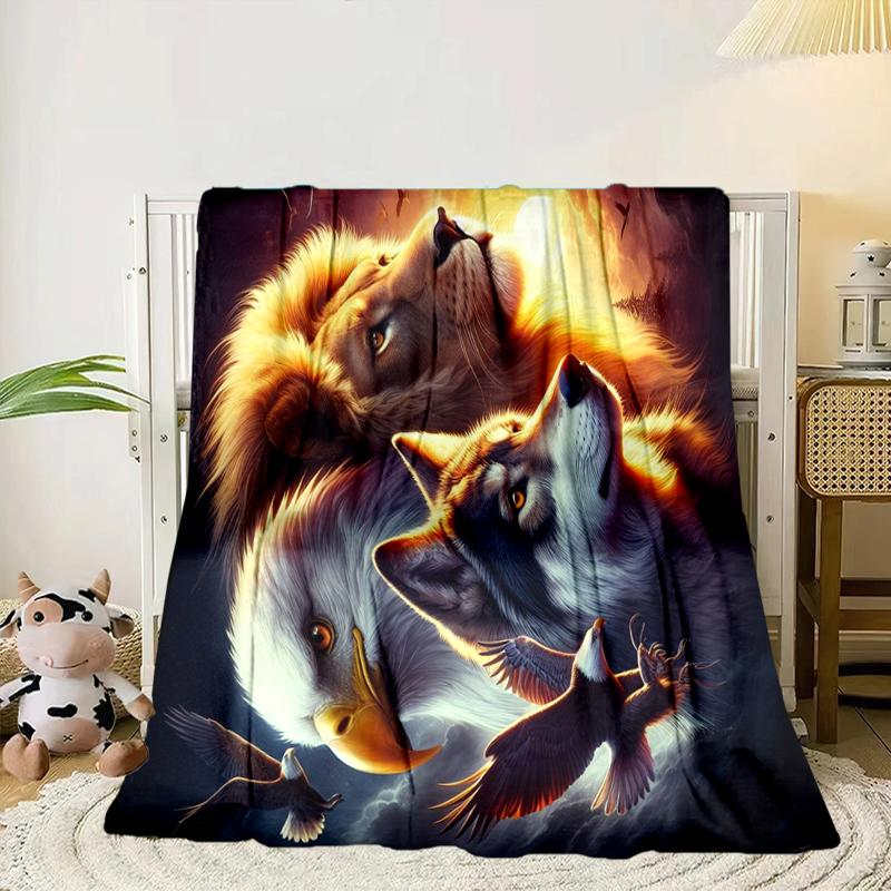 Night Owls In The Moonlight Blanket Flannel Blanket Throw Blanket Sofa Cover Blanket Soft Premium Blanket Picnic Blanket Tv Blanket Gifts