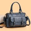 Casual handbag, new women's bag, fashionable one-shoulder oblique span bag, large-capacity retro mailman.