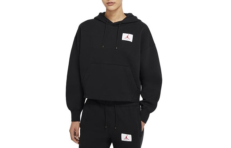 Jordan Flight Sweatshirt Women s Black CV7738-010 L