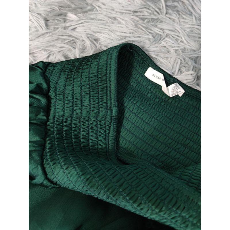 Foreign Trade Order As Elastic High Waist Summer Refreshing Gyaru Small Shorts Frill Hot Pants Design Culottes