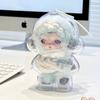 Transparent Protective Case Portable Organizer Box Protective Cover For Skull Panda Winter Movement Plush Dolls Protector Shell