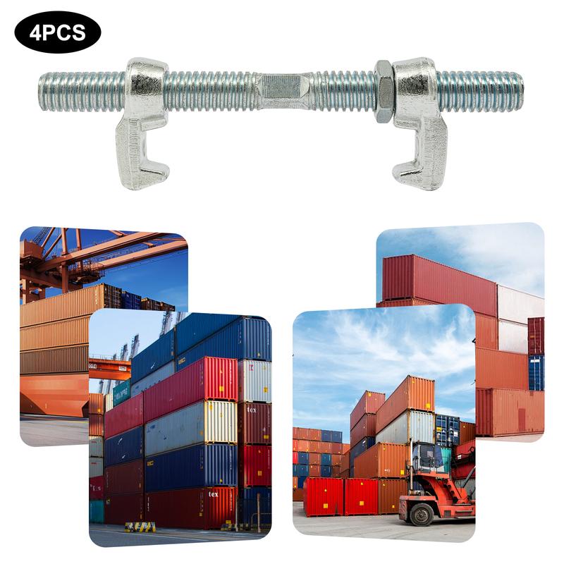 Fixed Clamp Heavy Duty Shipping Container Bridge Clamps 4 Pcs Fixed Clamps 4 Pack Shipping Container Bridge Fitting Clamps