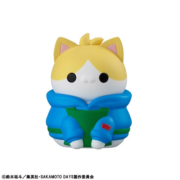 MEGA CAT PROJECT SAKAMOTO DAYS SAKAMOTO CATS Nyantomo Fun Sakamoto 30mm PVC Painted Finished Figure Shoten! (BOX) Approx.