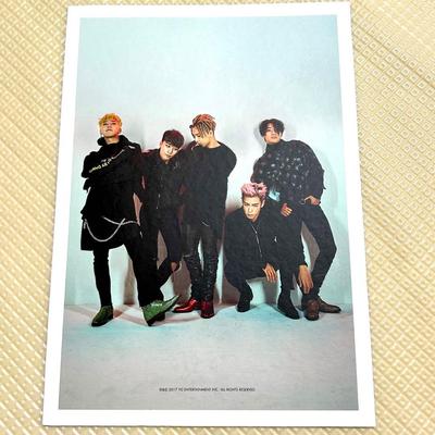 [USED] Large BIGBANG 2017 WELCOMING Card with Signature
