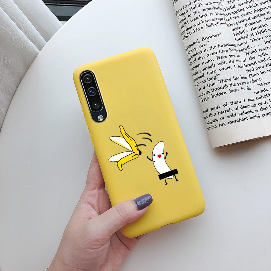 Love Heart Case For Samsung Galaxy A20 A30 A40 A50 A70 A20E Silicone Case Cute Cat Cactus Phone Cover Galaxy A20S A30S A50S Case