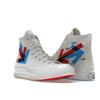 Patta X Experimental Jetset X Converse Chuck 70 High Patta Psychogeographic Practice Unisex Sneakers White Fiery-Red Diva-Blue A03173C