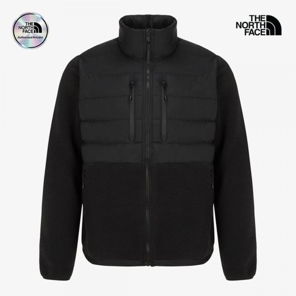 The North Face Men Rmst Denali Tech Hybrid Jacket Blk Nj4fr67a 90