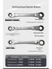 Portable Multifunctional Ratchet Socket Wrench Set for Quick Car and Auto Repair