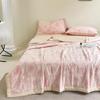 Pure Cotton Three-Layer Gauze Jacquard Summer Quilt Set - Cooling & Comfortable