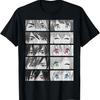 Unisex T-shirt Anime Faces Kawaii Eyes Face T-Shirt