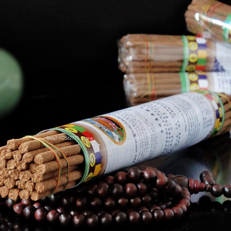 Nimu Pure Hand-made Tibetan Incense Tibetan Kangsang Family Indoor for Buddha Sleeping Fragrance Pure Purification Environment