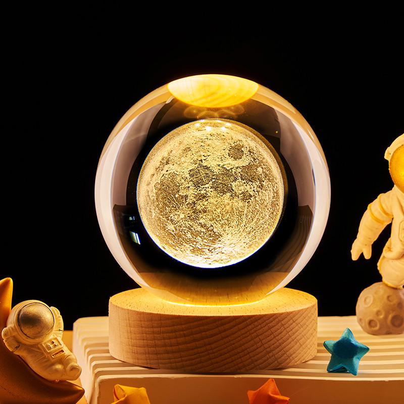 Graduation Crystal Ball Night Light - Creative DIY Souvenir Gift for Classmates
