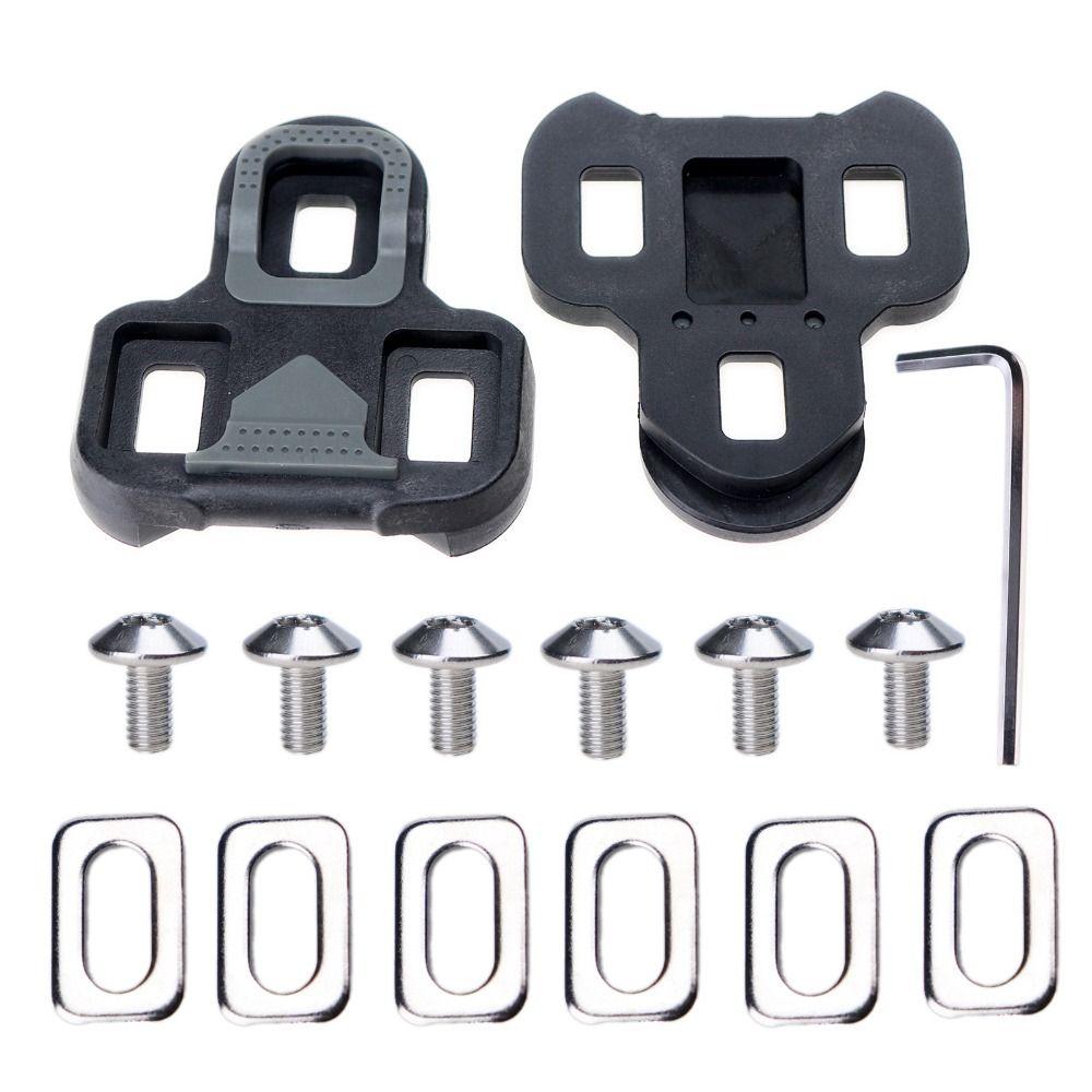 Anti-slip Road Bike Cleats Plastic Locking Cycling Pedals Cleat for LOOK KEO Pedals