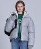 Basic House Damen RDS Kurzer Daunen-Jumper Hellgrau Lydj8201