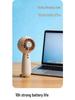 Portable Mini High-Speed USB Charging Fan with Silent Turbine and Ice Pack for Outdoor Use