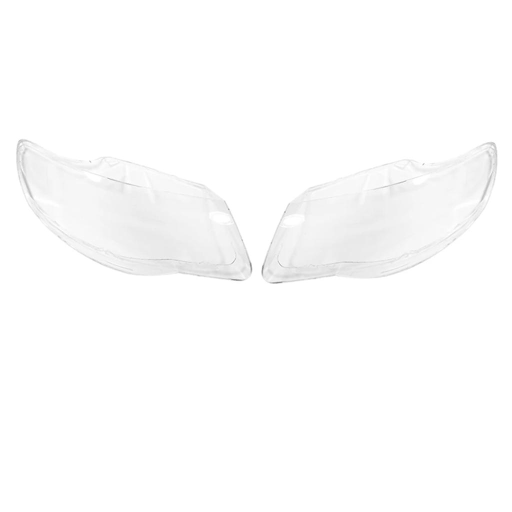 Car Front Headlight Headlamp Lens Cover For Volkswagen For VW Touareg 2007 2008 2009 2010 Clear Lampshade Shell Headlamp Cover