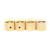 4Pcs Metal Electric Bass Guitar Volume Tone Control Knobs Dome Knobs +Wrench