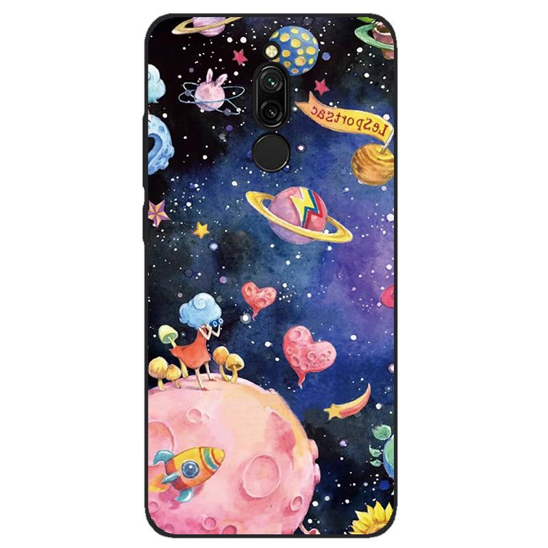 Case For Xiaomi Redmi 8 Case Silicon Soft TPU Back Cover For Xiaomi Redmi 8 Cover Redmi8 Phone Case Funda Coque Anime Shockproof