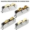 Slides Window Glides Rollers Push-Pull Window Rollers Metal Door Wheel Rollers Sliding Window Rollers Steel for Door