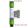 Intelligenter WLAN-Wasserflussmesser 3/4" Außen-Gartenschlauch-Wasserhahn Digitales LCD-Display Bewässerung Verbrauchshistorie Monitor