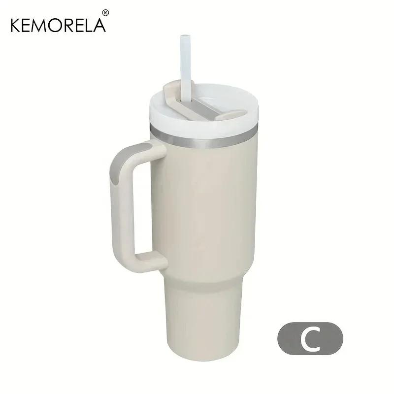 1PCS Bingba Cup Car Large Capacity Portable Handle Cup Stainless Steel Insulation Cup Coffee Insulation Cup
