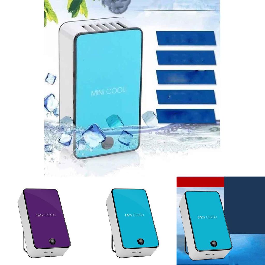 New Mini Portable Handheld Table Air Conditioner Cooler With Timeless Design Usb Rechargeable