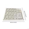Graduation Photo Frame with Multiple Openings for Bedroom Decor