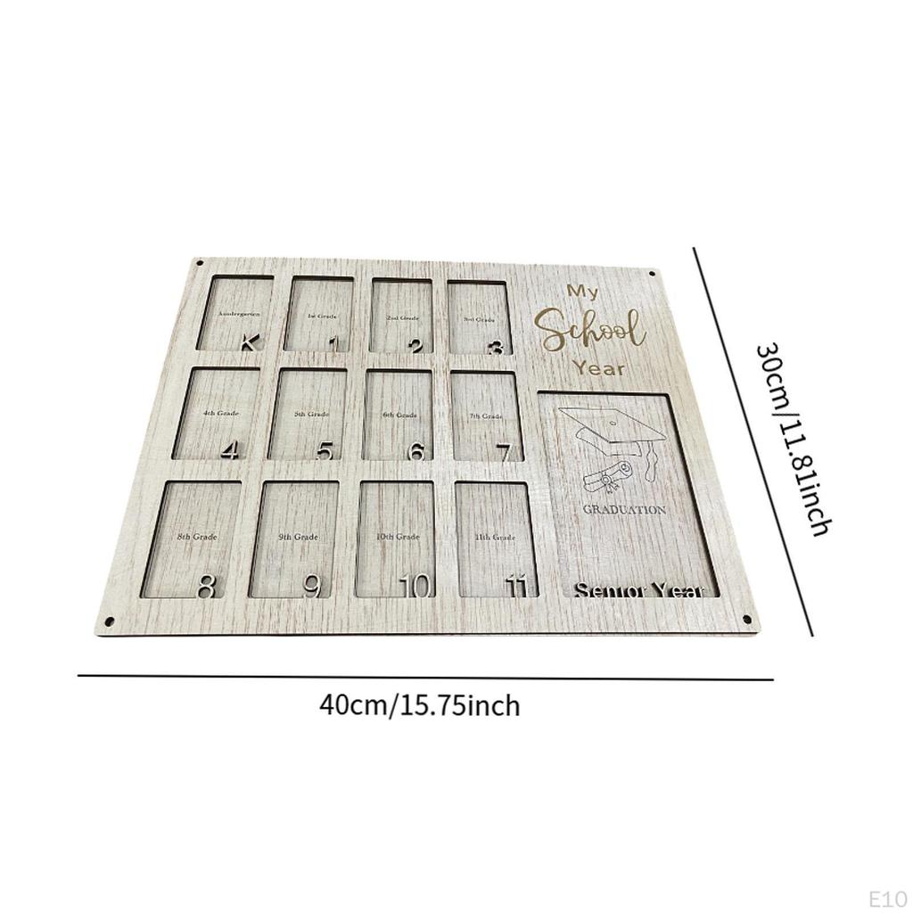 Graduation Photo Frame with Multiple Openings for Bedroom Decor