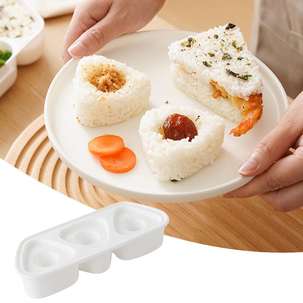 Rice Ball Maker For Toddler Triangle Sushi Making Supplies Sushi Mold Shaper For Home Cooks Lunch Preparers Party Planners Food