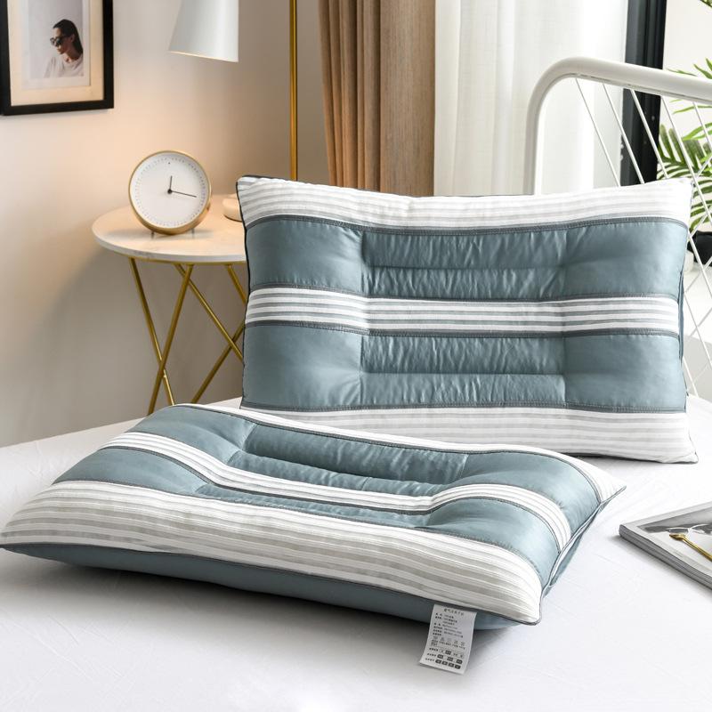 Pillow Buckwheat Shell Pillow Core Cassia Seed Adult Pearl Cotton Pillow Core Single Bed Cervical Pillow