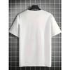 European Sizes New Summer Men'S Casual T-Shirt with Ribbed Round Neck And Short Sleeves