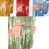Elegant 1x2m Matte Colorful Rain Curtain For Stunning Birthday Wedding Party Decorations