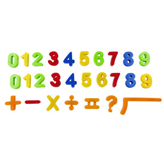 Multicolor Magnetic Numbers Alphabet Fridge Magnet Learning Education Kids Toy