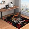 1PC Custom Name Royal Tiger Majesty Theme Floor Mat Ideal for Living Room, Game Rooms, Office, Bedroom,Floor Mat Playful Design