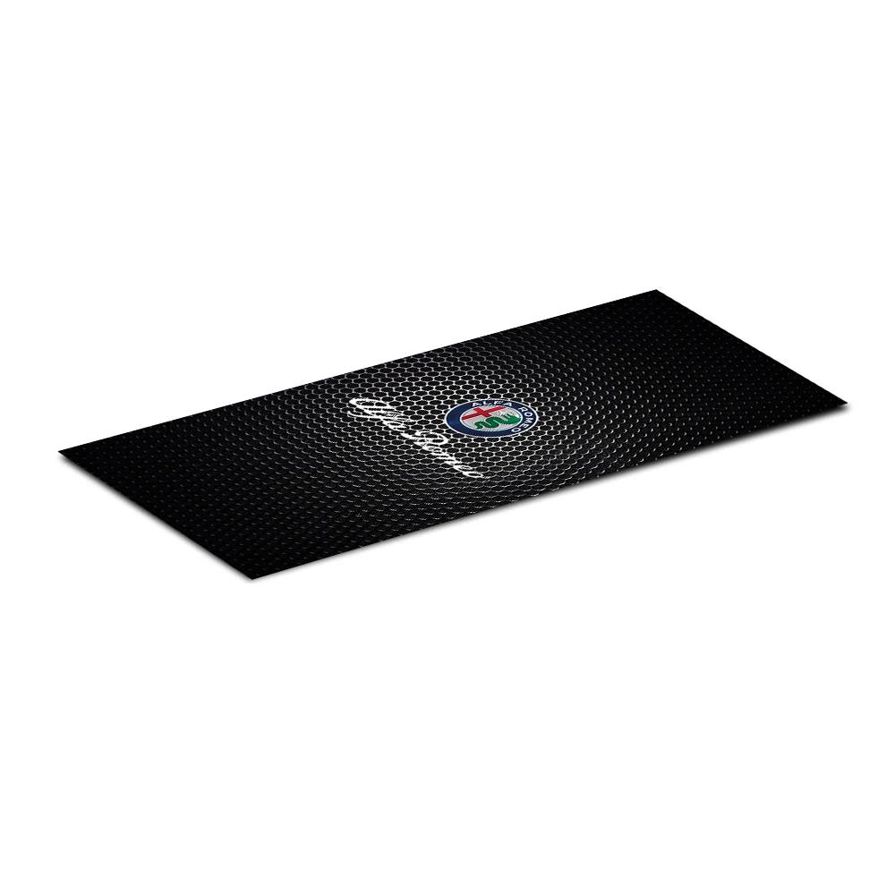 Autoaufkleber Für Alfa Romeo Auto B-Säulen-Aufkleber Vinyl Wasserdicht DIY Auto Türpfosten Aufkleber Für Alfa Romeo Stelvio Volante 147 1