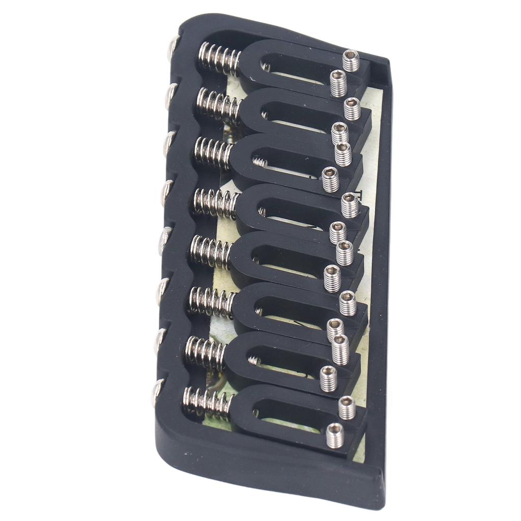 8 String Guitar Fixed Saddle Bridge Metal Professional Electric Guitar Bridge Replacement