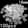 Accessories Coin Holders Protect Box Round 100pcs 18mm Plastic Capsules Set Case Storage Ceremony Commemorative