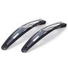 MAPEPE Non-Slip Slim Hair Pins Black 2-Pack (Approx. 6.4cm) - Secure Hold Hair Accessories