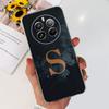 For OPPO Realme 12 Pro Plus Clear Transparent Soft TPU Silicone Case Cover for Realme 12Pro 12 Pro+ Phone Shell Nickname Letter