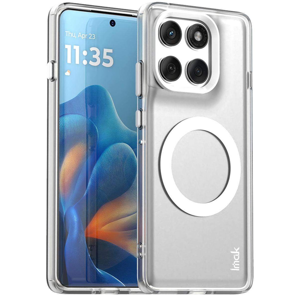 

Для телефона Moto Edge 60 Pro 5G Чехол IMAK Chocolate Магнитный чехол Moto Edge 60 Pro 5G