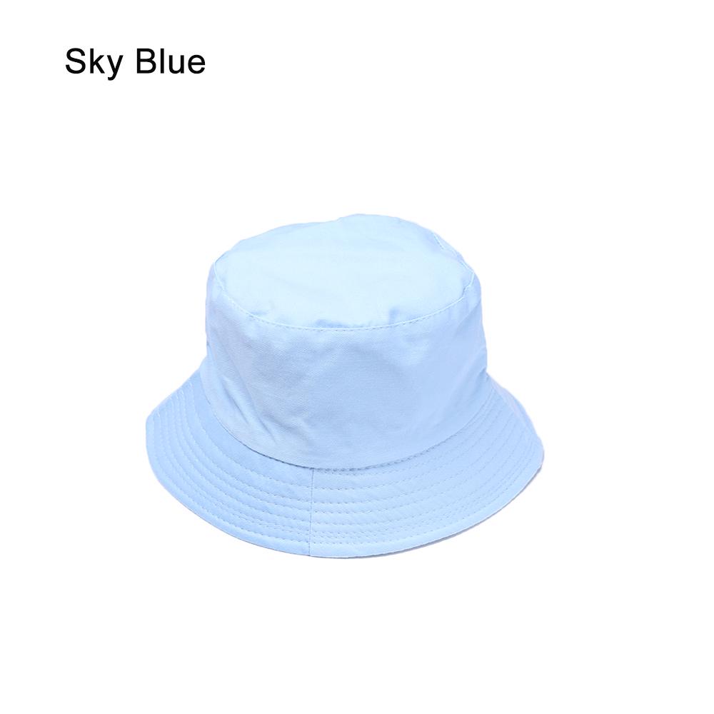 New Double-Sided Bucket Hat Women Men Beach Anti-UV Sun Hat Wide Brim Visors Foldable Portable Summer Fisherman Panama Cap